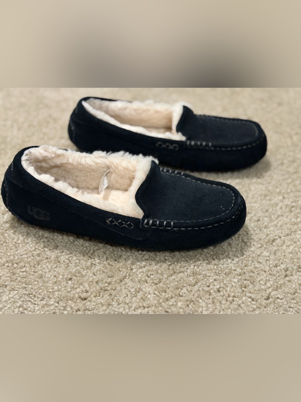 Ugg black Ansley loafer slippers